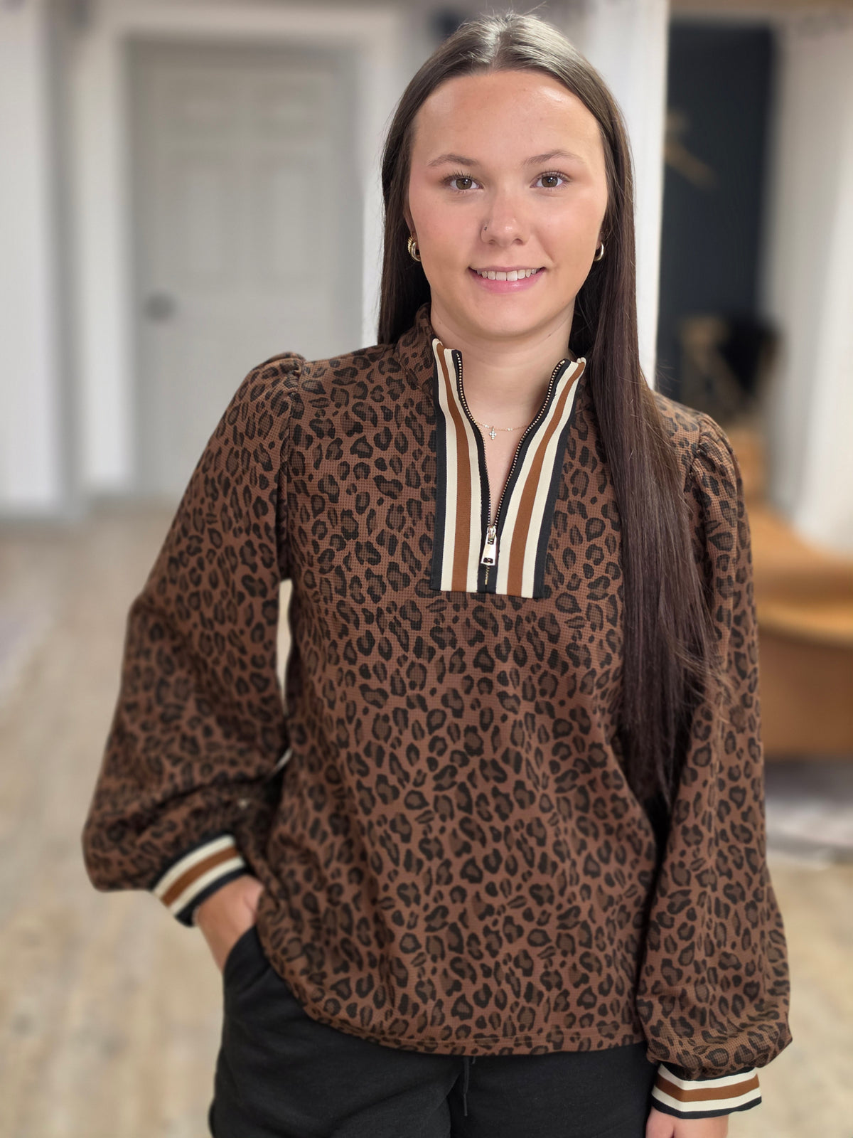 The Soho Leopard Sweater